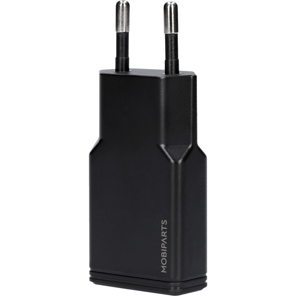 Mobiparts Mobiparts 20W USB-C GaN Snellader - Plat Design - Zwart