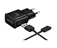 Samsung Samsung USB Travel Charger 2A Black incl. USB to USB-C cable 1m