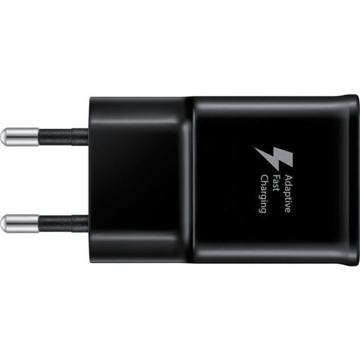 Samsung Samsung Fast Charge Travel Adapter 2A inclusief USB-A naar USB-C kabel 1 meter Zwart