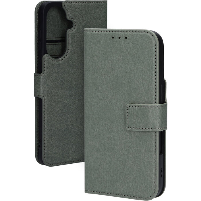 Mobiparts Mobiparts Classic Wallet Case voor Samsung Galaxy A57 - Stone Green