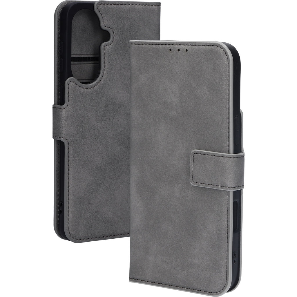 Mobiparts Mobiparts Classic Wallet Case voor Samsung Galaxy A57 - Granite Grey
