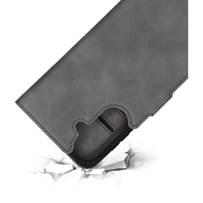 Mobiparts Mobiparts Classic Wallet Case Samsung Galaxy A57 Granite Grey