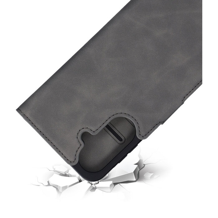 Mobiparts Mobiparts Classic Wallet Case voor Samsung Galaxy A37 - Granite Grey