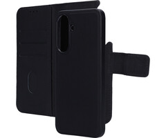 Mobiparts Mobiparts 2-in-1 Leren Wallet Case voor Samsung Galaxy A37 - Zwart