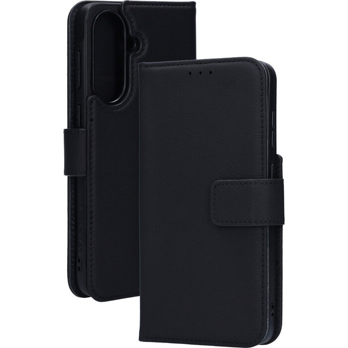 Mobiparts Mobiparts 2-in-1 Lederen Wallet Case voor Samsung Galaxy A57 - Zwart