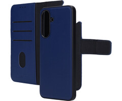 Mobiparts Mobiparts 2-in-1 Lederen Wallet Case voor Samsung Galaxy A37 - Blauw