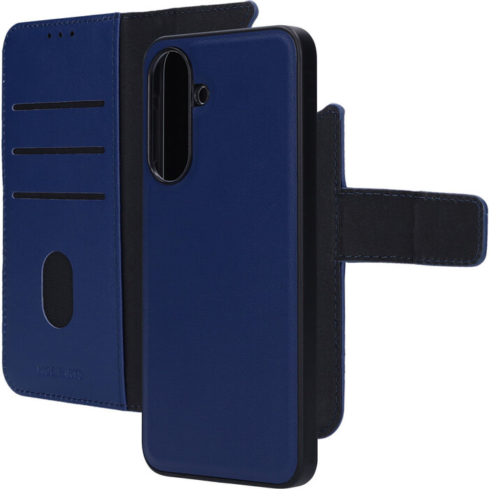 Mobiparts Mobiparts 2-in-1 Lederen Wallet Case voor Samsung Galaxy A37 - Blauw