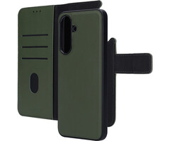 Mobiparts Mobiparts 2-in-1 Lederen Wallet Case voor Samsung Galaxy A37 - Groen