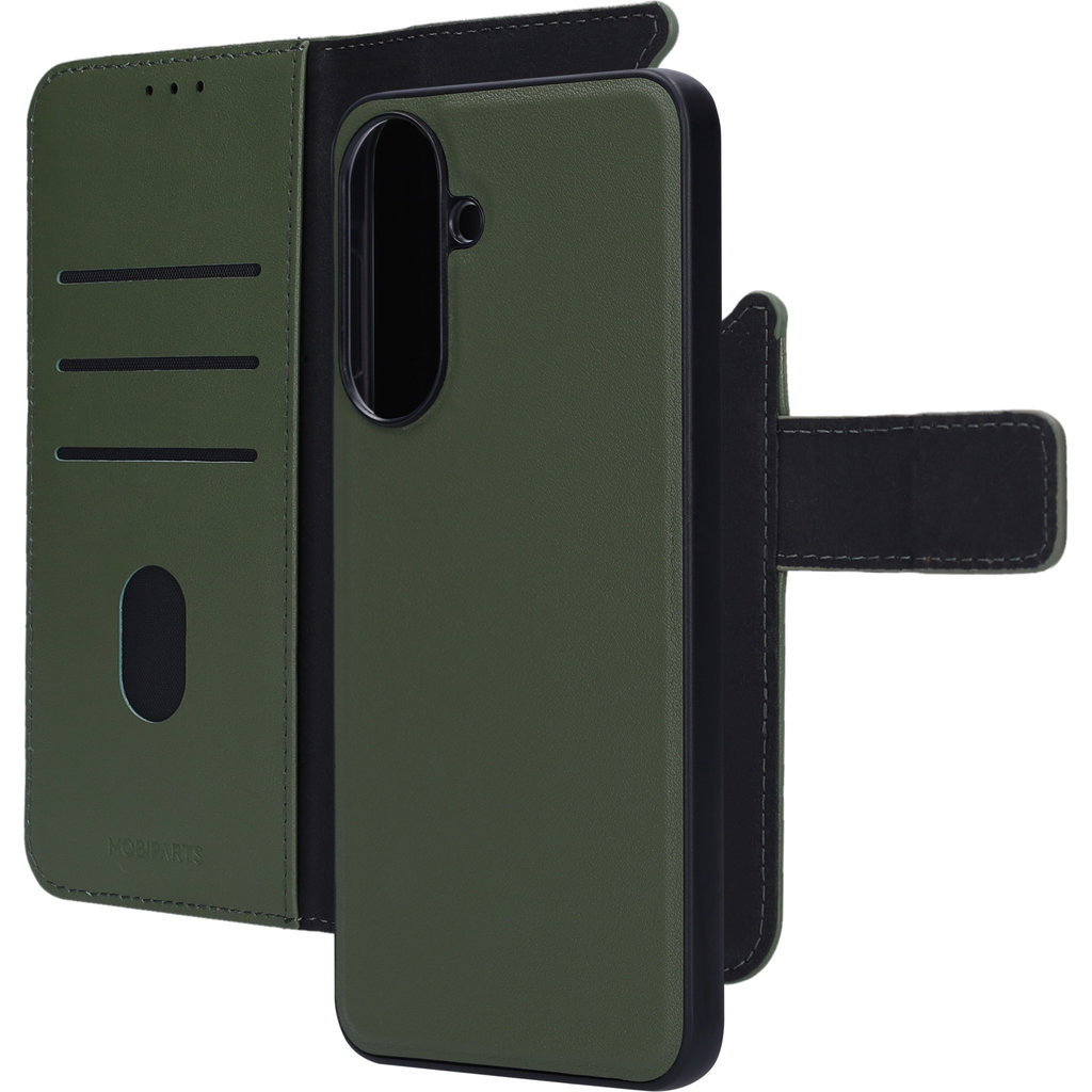 Mobiparts Mobiparts Leather 2 in 1 Wallet Case Samsung Galaxy A57 Green