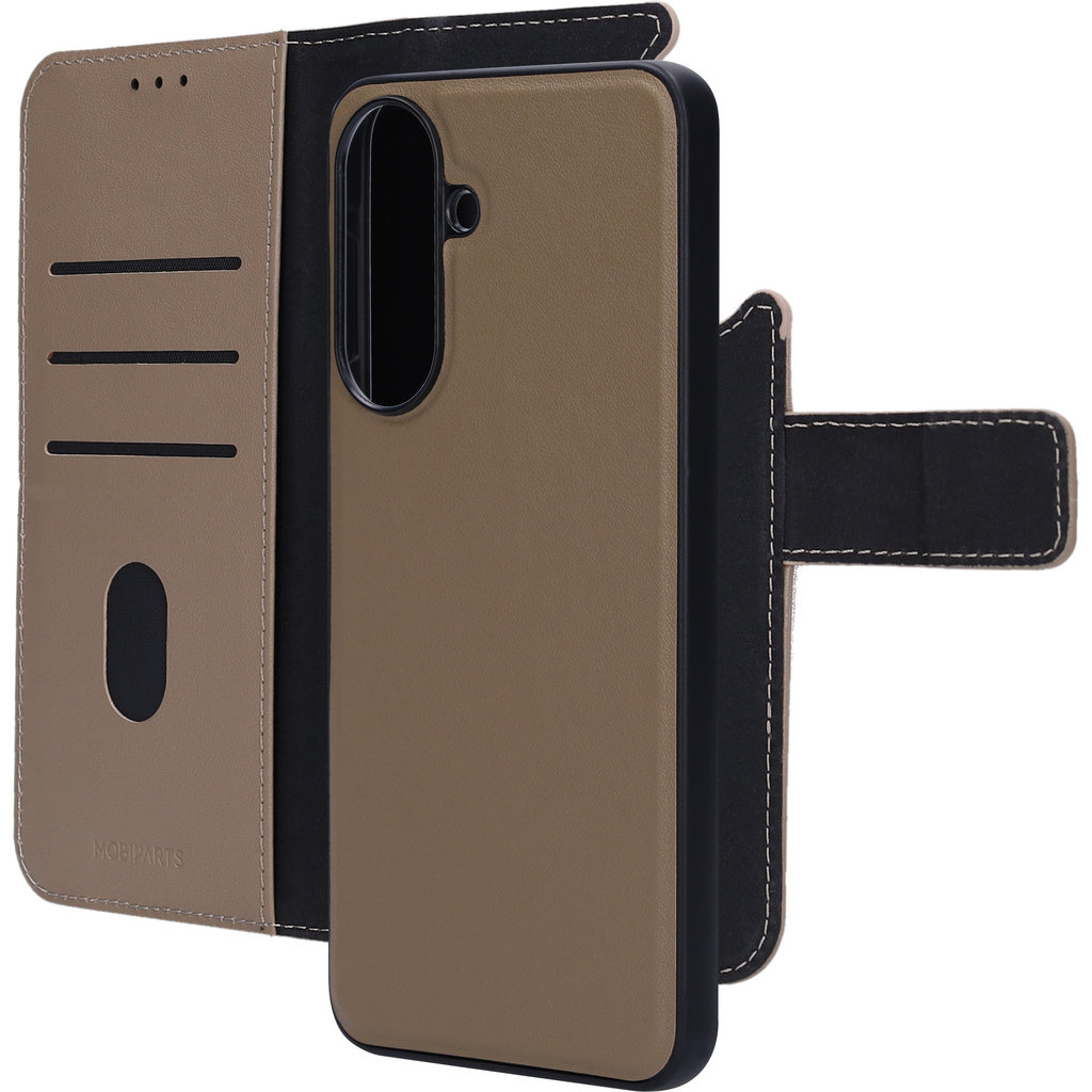 Mobiparts Mobiparts Leather 2-in-1 Wallet Case voor Samsung Galaxy A57 - Taupe