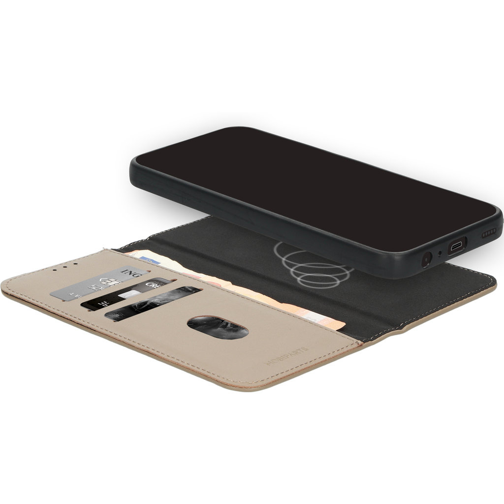 Mobiparts Mobiparts Leather 2-in-1 Wallet Case voor Samsung Galaxy A57 - Taupe
