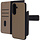 Mobiparts 2-in-1 Leren Wallet Case voor Samsung Galaxy A37 - Taupe