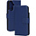 Mobiparts Lederen Wallet Case voor Samsung Galaxy A37 - Blauw
