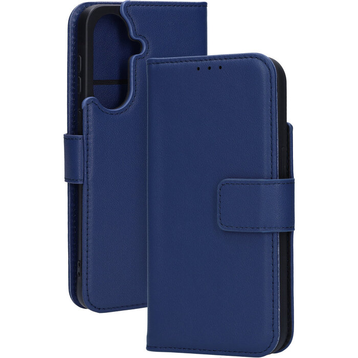 Mobiparts Mobiparts Lederen Wallet Case voor Samsung Galaxy A37 - Blauw