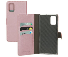 Mobiparts Mobiparts Saffiano Wallet Case Samsung Galaxy A71 (2020) Pink