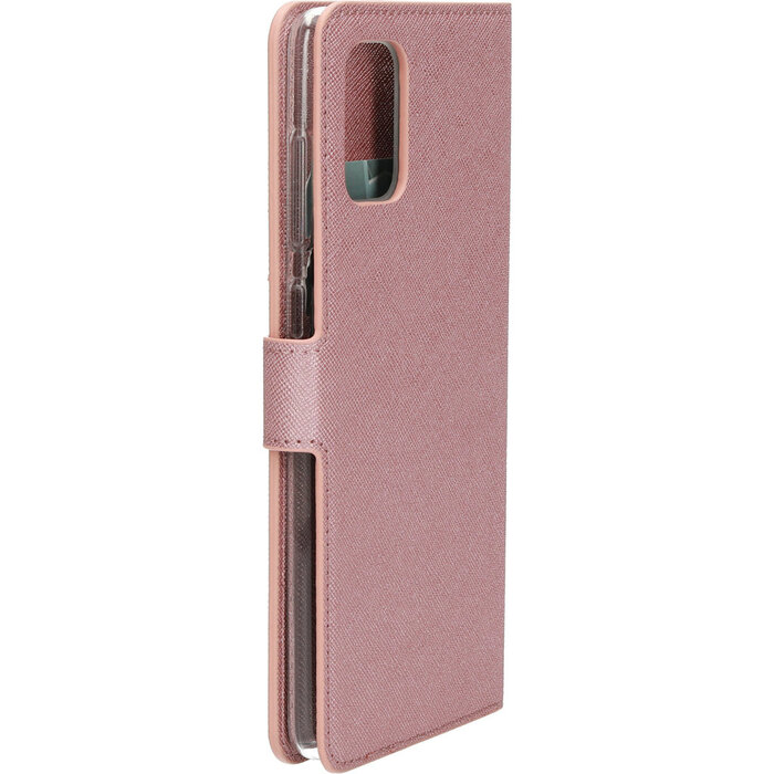 Mobiparts Mobiparts Saffiano Wallet Case Samsung Galaxy A71 (2020) Pink