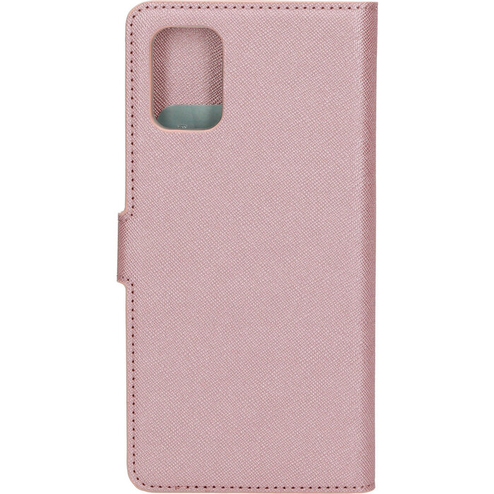 Mobiparts Mobiparts Saffiano Wallet Case voor Samsung Galaxy A71 - Roze