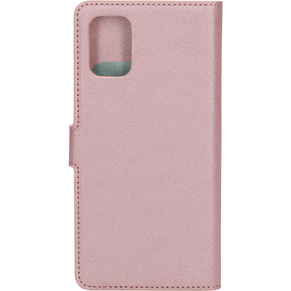 Mobiparts Mobiparts Saffiano Wallet Case voor Samsung Galaxy A71 - Roze