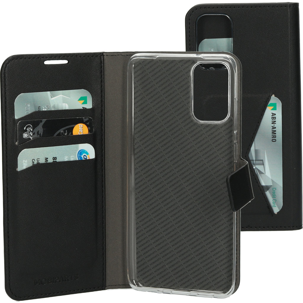 Mobiparts Mobiparts Classic Wallet Case voor Samsung Galaxy S20 Plus - Zwart