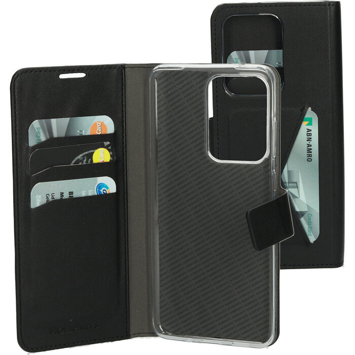 Mobiparts Mobiparts Classic Wallet Case voor Samsung Galaxy S20 Ultra - Zwart