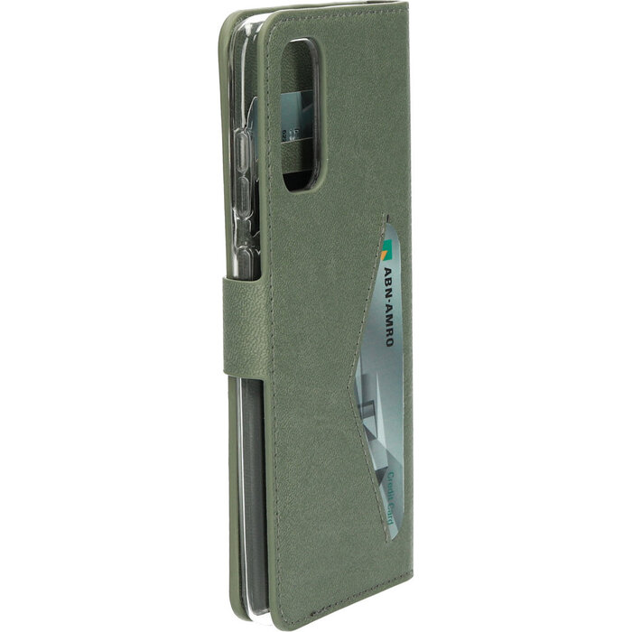 Mobiparts Mobiparts Classic Wallet Case Samsung Galaxy S20 4G/5G Stone Green