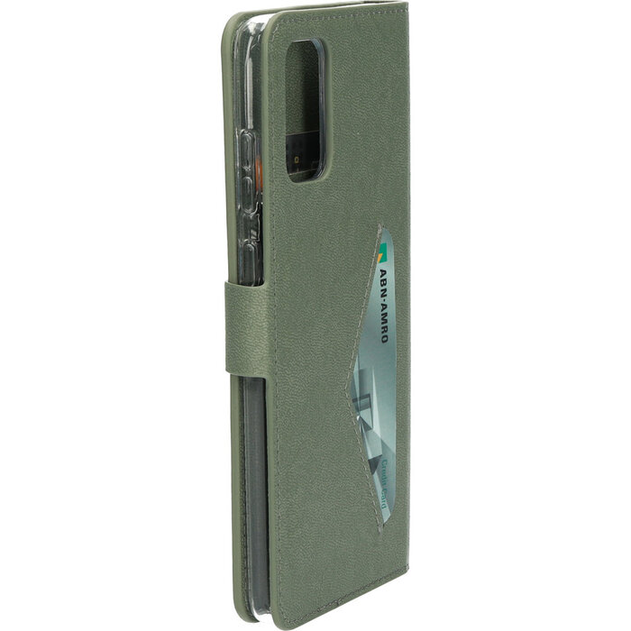 Mobiparts Mobiparts Classic Wallet Case Samsung Galaxy S20 Plus 4G/5G Stone Green