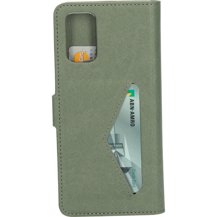 Mobiparts Mobiparts Classic Wallet Case Samsung Galaxy S20 Plus 4G/5G Stone Green