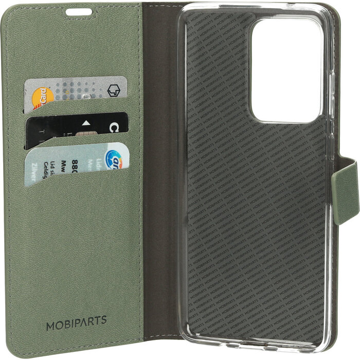 Mobiparts Mobiparts Classic Wallet Case Samsung Galaxy S20 Ultra 4G/5G Stone Green