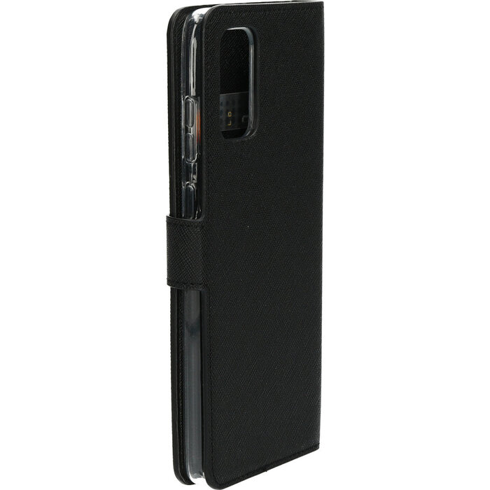Mobiparts Mobiparts Saffiano Wallet Case voor Samsung Galaxy S20 Plus - Zwart