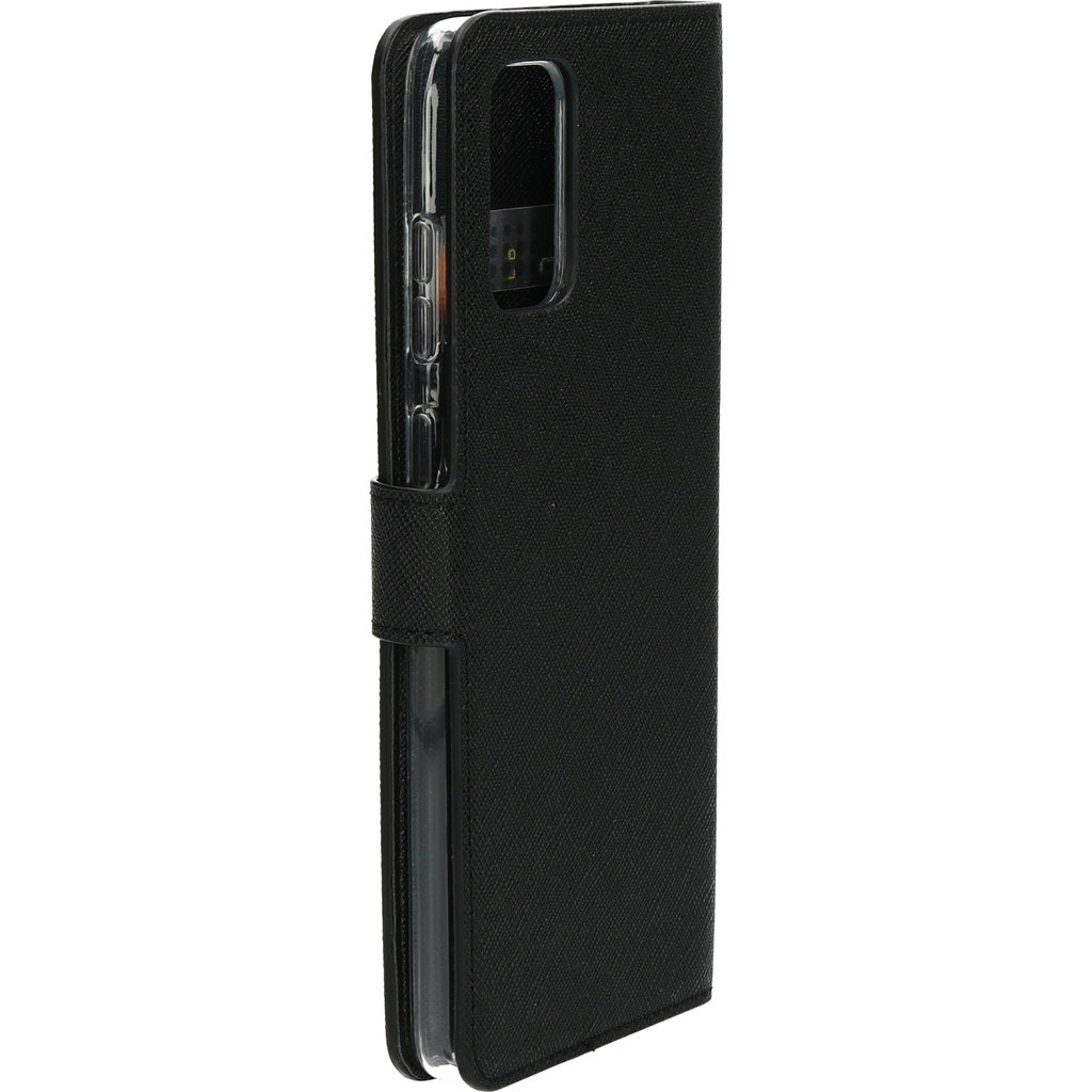 Mobiparts Mobiparts Saffiano Wallet Case voor Samsung Galaxy S20 Plus - Zwart