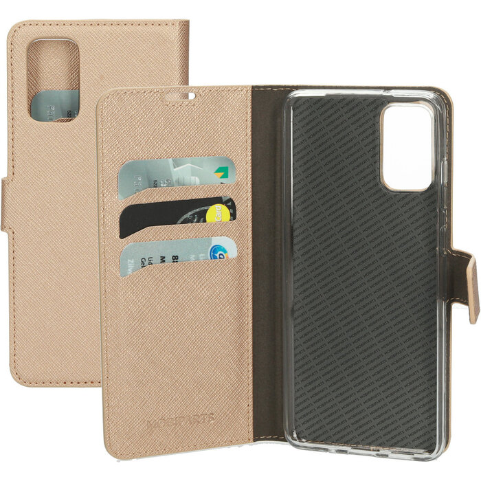 Mobiparts Mobiparts Saffiano Wallet Case voor Samsung Galaxy S20 Plus - Koper