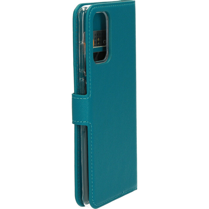 Mobiparts Mobiparts Saffiano Wallet Case Samsung Galaxy S20 Plus 4G/5G Turquoise