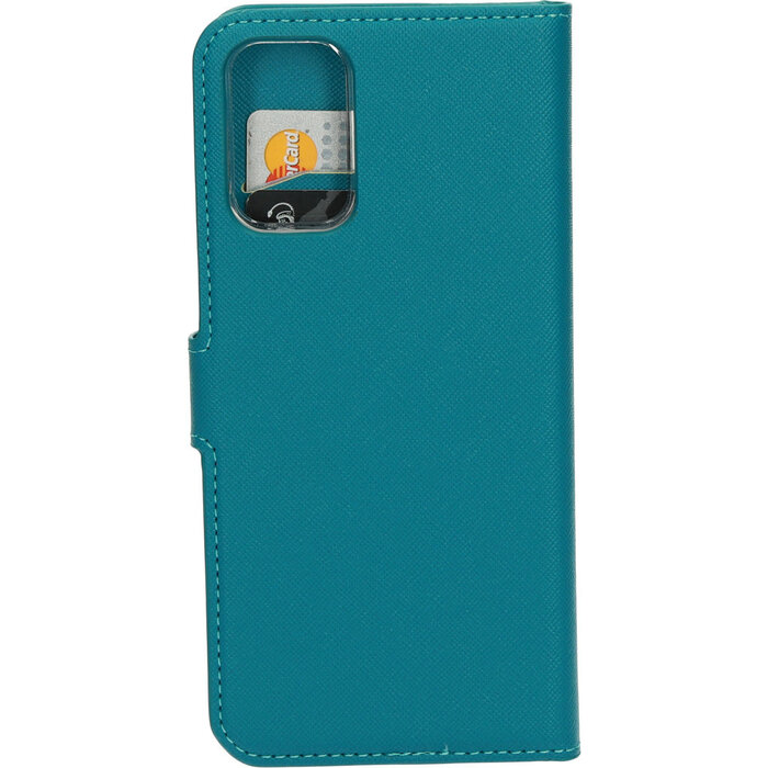 Mobiparts Mobiparts Saffiano Wallet Case Samsung Galaxy S20 Plus 4G/5G Turquoise