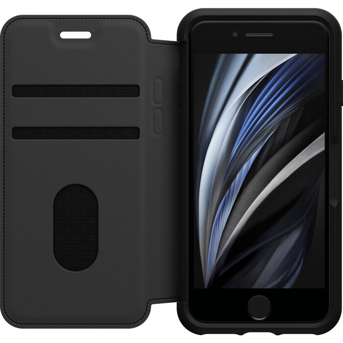 Otterbox OtterBox Strada Folio Case voor Apple iPhone 7, 8, SE (2020/2022) - Shadow Black