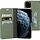 Mobiparts Classic Wallet Case voor iPhone 11 Pro Max - Stone Green
