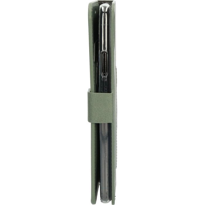 Mobiparts Mobiparts Classic Wallet Case voor iPhone 11 Pro Max - Stone Green