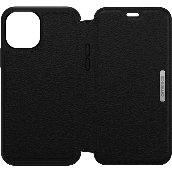 Otterbox OtterBox Strada Lederen Book Case voor Apple iPhone 12 / 12 Pro - Zwart