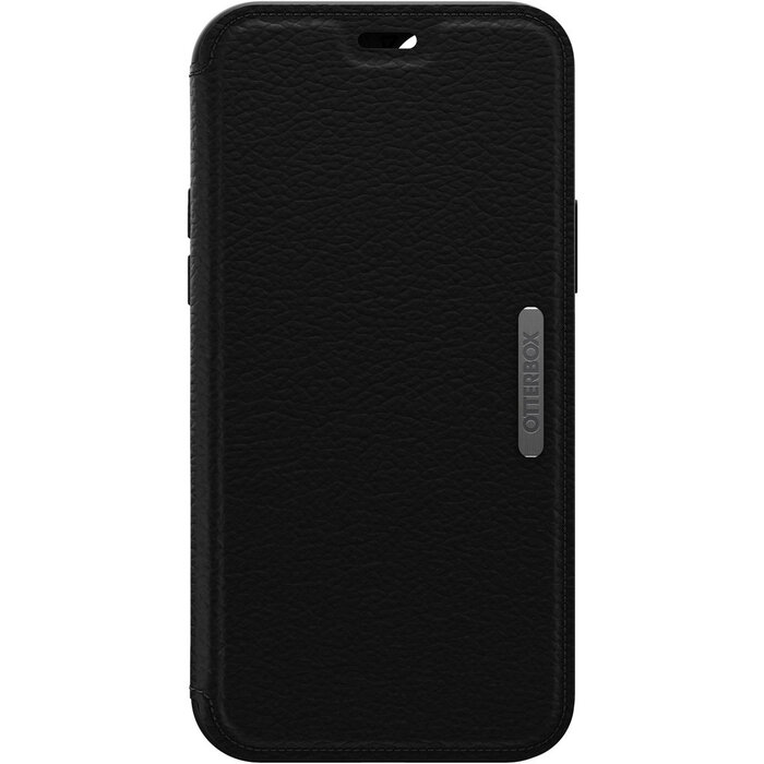 Otterbox OtterBox Strada Lederen Book Case voor Apple iPhone 12 / 12 Pro - Zwart