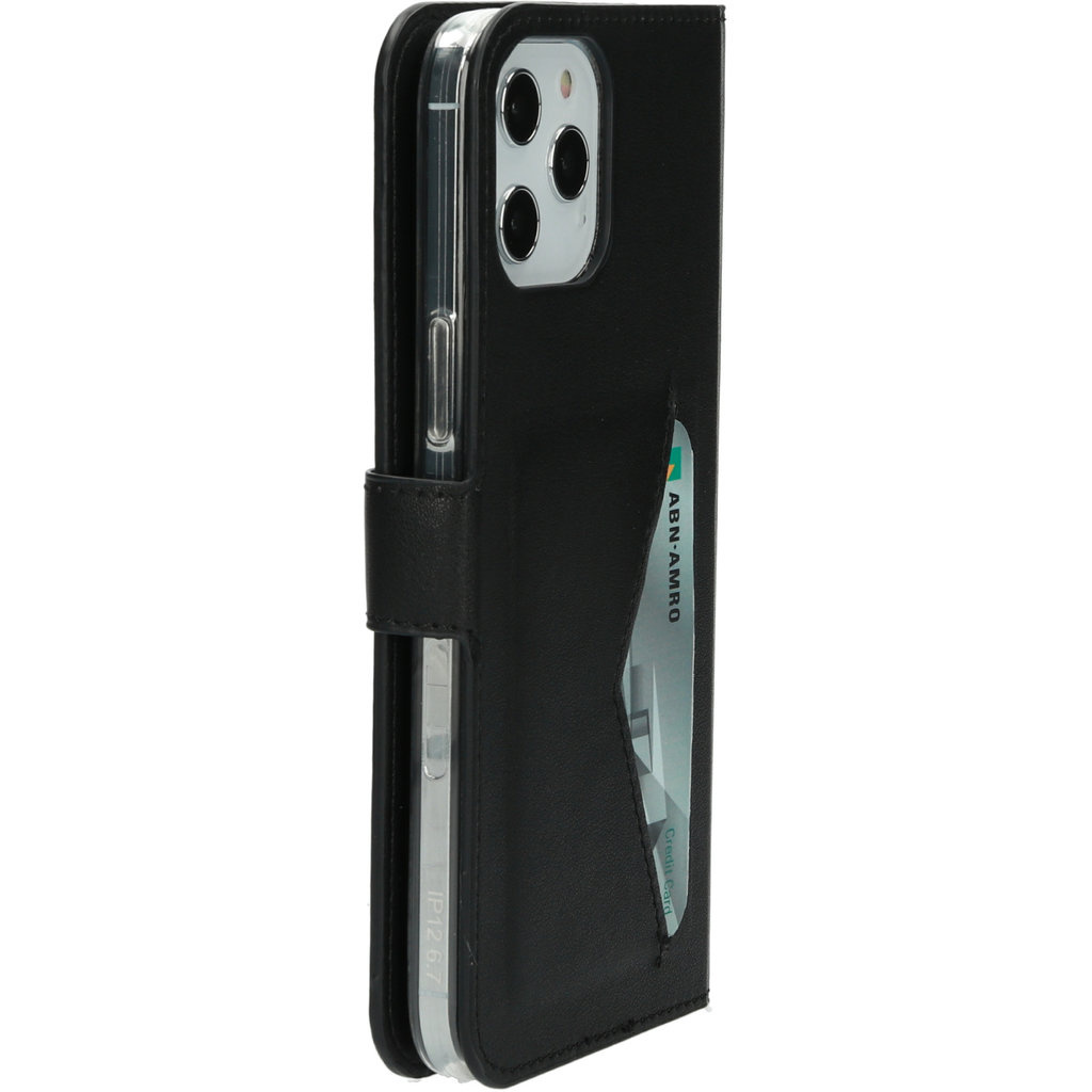 Mobiparts Mobiparts Classic Wallet Case voor iPhone 12 Pro Max - Zwart
