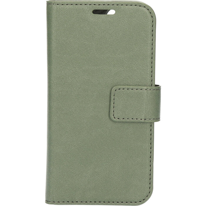 Mobiparts Mobiparts Classic Wallet Case voor iPhone 12 Mini - Stone Green