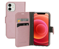 Mobiparts Mobiparts Saffiano Wallet Case voor Apple iPhone 12 Mini - Roze