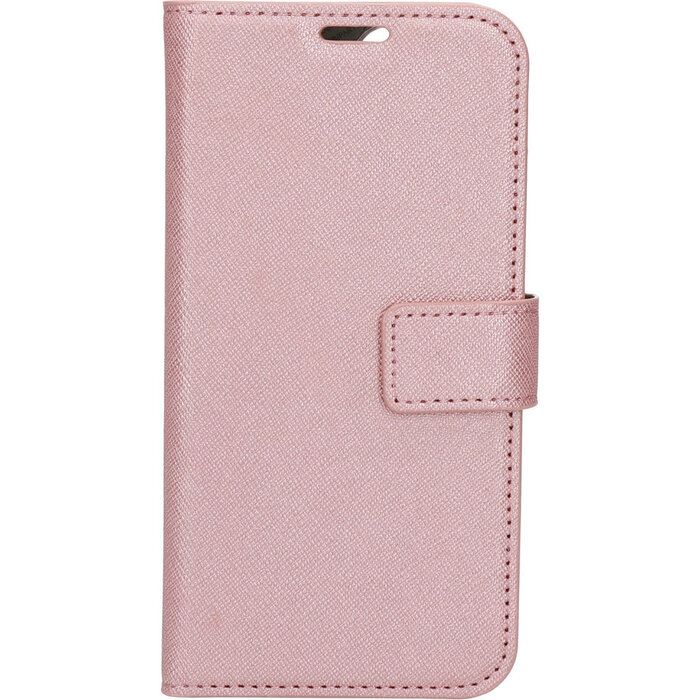 Mobiparts Mobiparts Saffiano Wallet Case voor iPhone 12 / 12 Pro - Roze