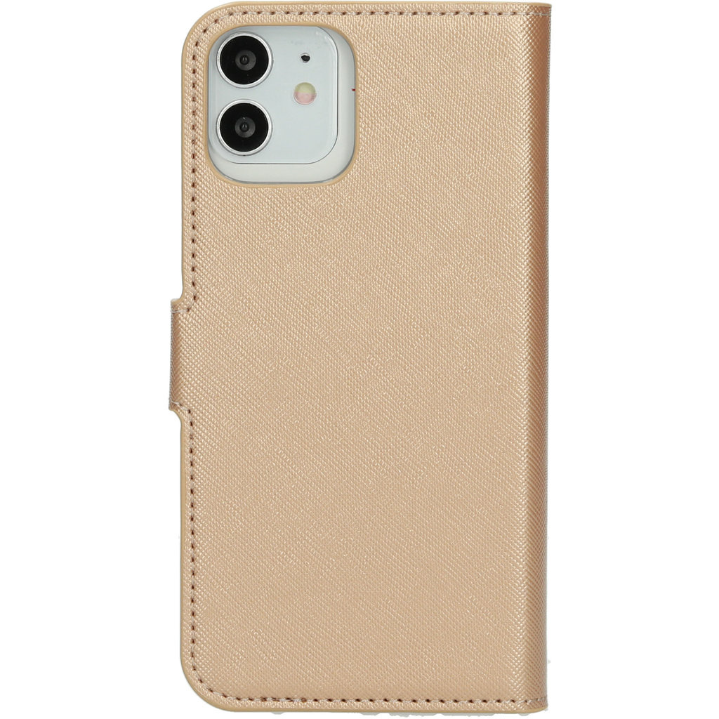 Mobiparts Mobiparts Saffiano Wallet Case voor iPhone 12 / 12 Pro - Koper