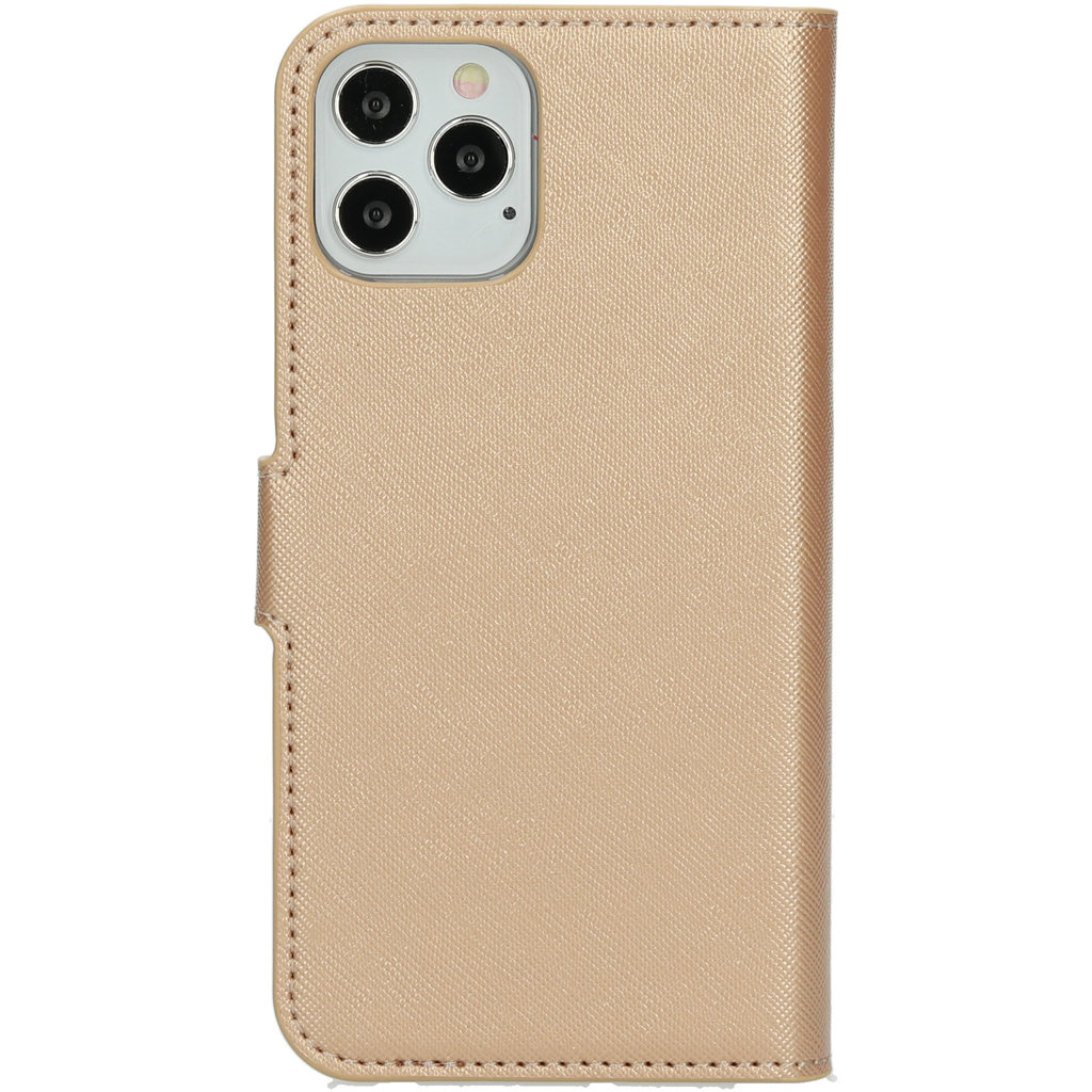 Mobiparts Mobiparts Saffiano Wallet Case voor iPhone 12 / 12 Pro - Koper