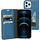 Mobiparts Classic Wallet Case voor iPhone 12 Pro Max - Staalblauw