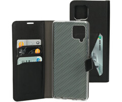 Mobiparts Mobiparts Classic Wallet Case voor Samsung Galaxy A42 - Zwart