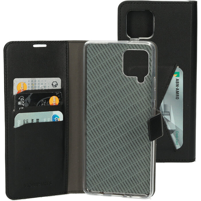 Mobiparts Mobiparts Classic Wallet Case voor Samsung Galaxy A42 - Zwart
