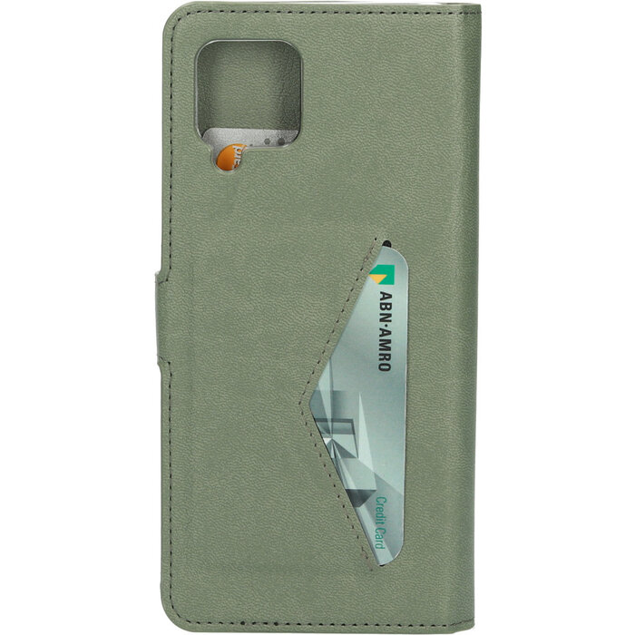 Mobiparts Mobiparts Classic Wallet Case Samsung Galaxy A42 (2020) Stone Green