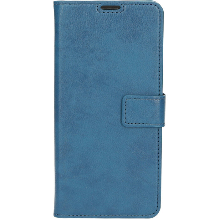 Mobiparts Mobiparts Classic Wallet Case voor Samsung Galaxy A42 - Staalblauw