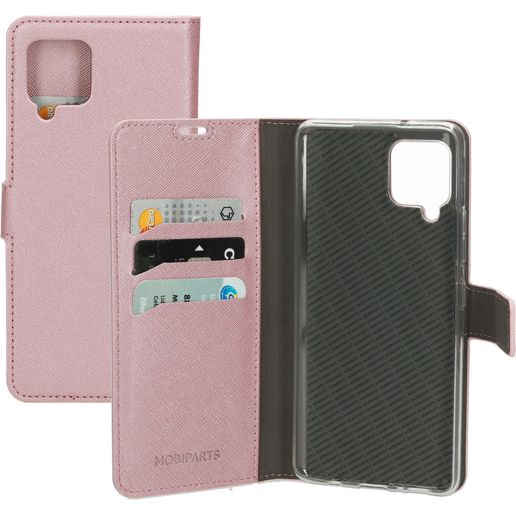 Mobiparts Mobiparts Saffiano Wallet Case voor Samsung Galaxy A42 5G - Roze